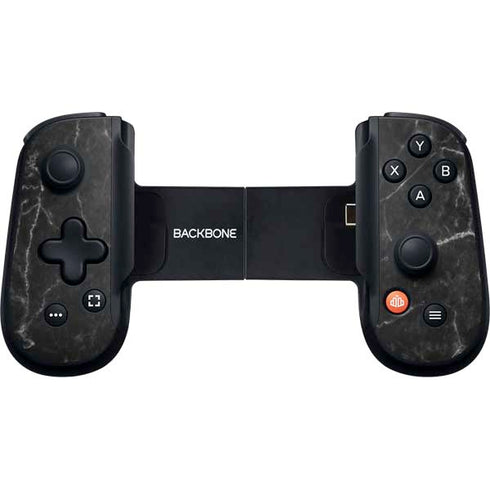 Black Marble Backbone One for iPhone Game Controller Skin